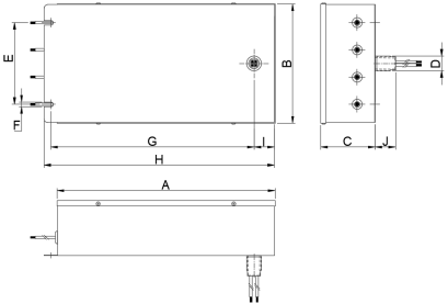 暗室EMC单相滤波器
