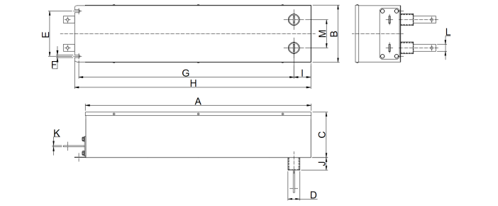单相两线制电源滤波器